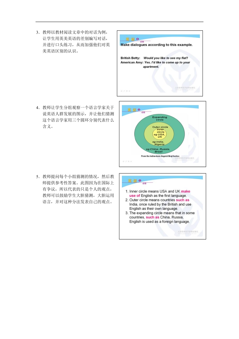 [山东新人教版]高一英语教案：unit2 english around the world二（必修1）.doc_第2页