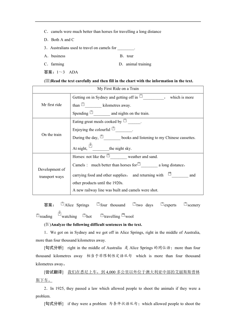 高中英语外研版必修一高效学习方案：module3 section ⅰ introduction & reading — pre-reading.doc_第3页