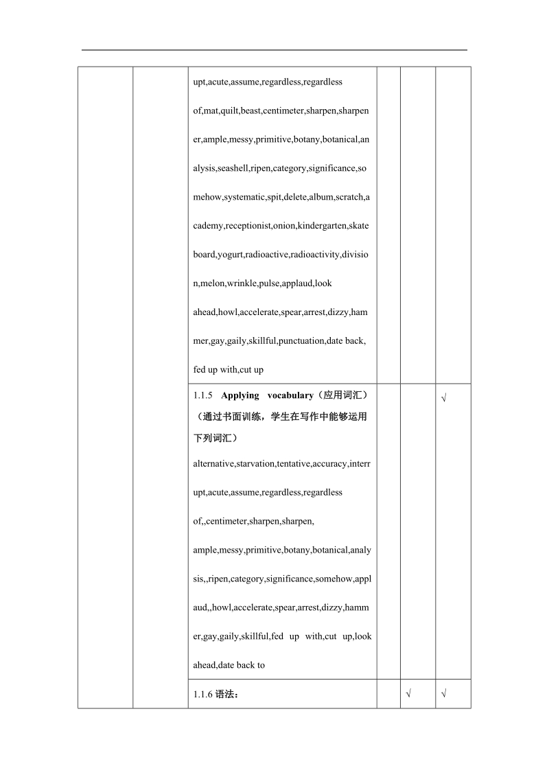 湖北省黄冈市某重点中学人教新课标英语book8 unit five meeting your ancestors单元教学细目与单元检测.doc_第3页