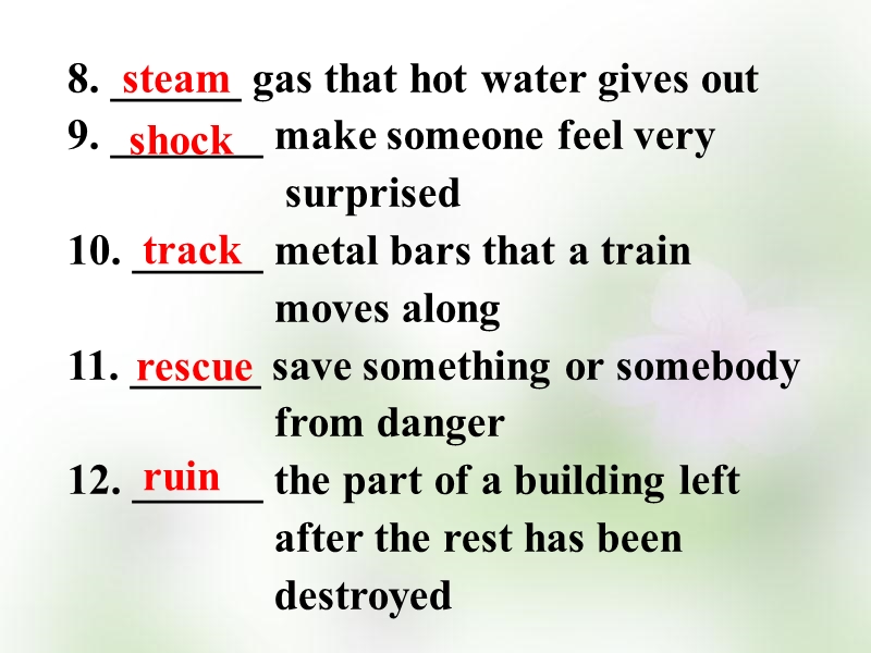 【双语报】高中英语新人教版必修1课件 unit 4 earthquake learning about language.ppt_第3页