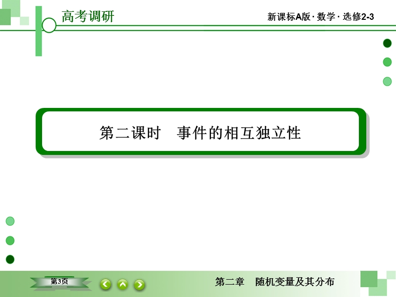 【同步课堂】2015高中数学（人教a版）选修2-3课件：2-2 二项分布及其应用2.ppt_第3页