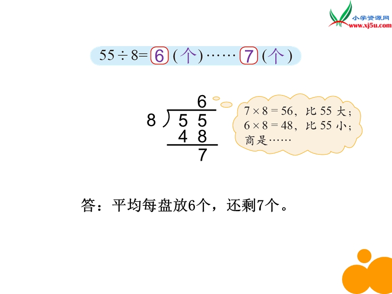 （北师大版）2016春小学二年级下数学课件：第1单元 分草莓2.ppt_第3页