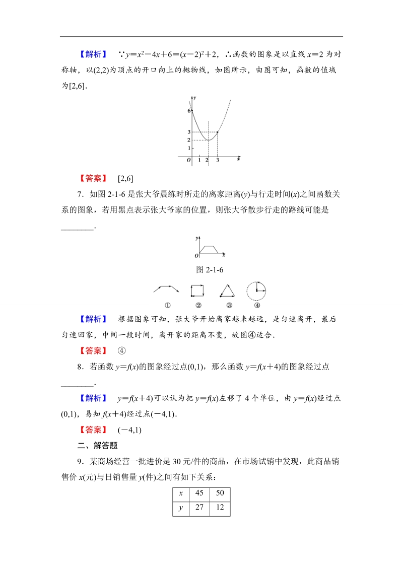 2018版高中数学（苏教版）必修1同步练习题：第2章 2.1.1 第2课时 学业分层测评7.doc_第3页