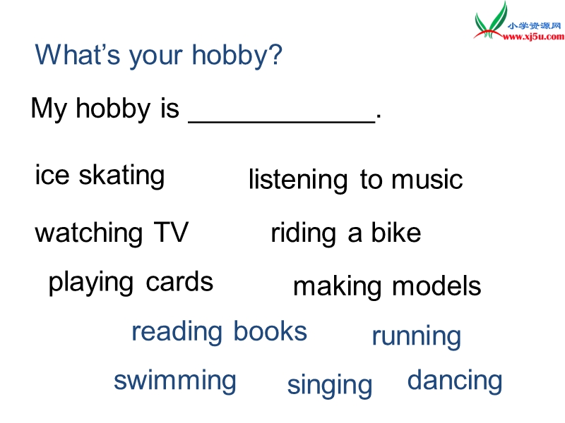 2016春四年级英语下册 unit 7《hobbies》课件 广东版开心.ppt_第3页