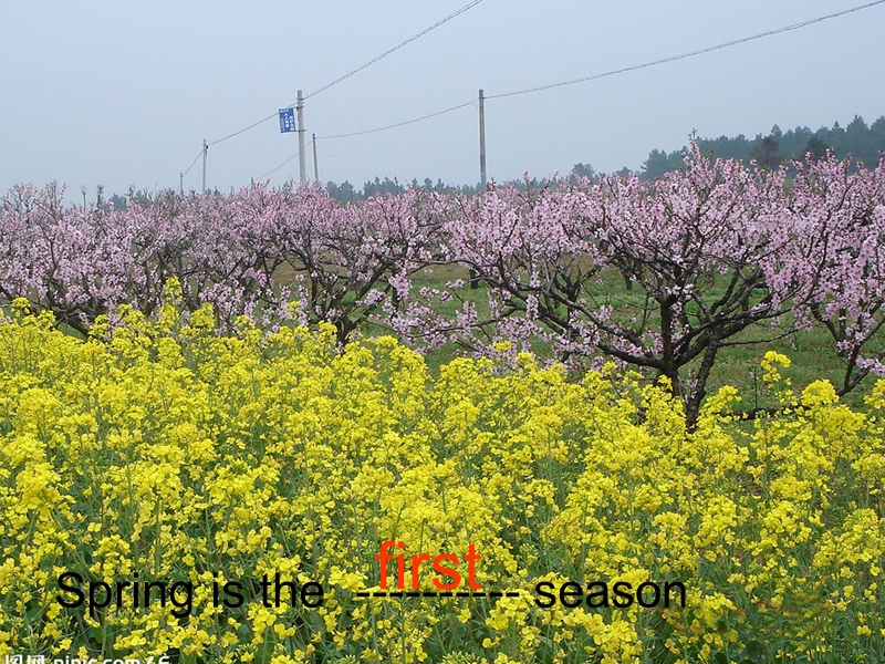 2016秋人教精通版英语六年级上册课件：unit 6《there are four seasons in a year》（lesson 34）1.ppt_第2页