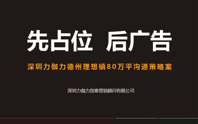 2014深圳力伽力德州理想镇80万平沟通策略案91p.ppt_第2页