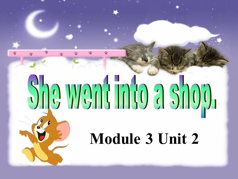 2016春外研版（一起）四下module 3 unit 2《she went into a shop》ppt课件5.ppt_第3页