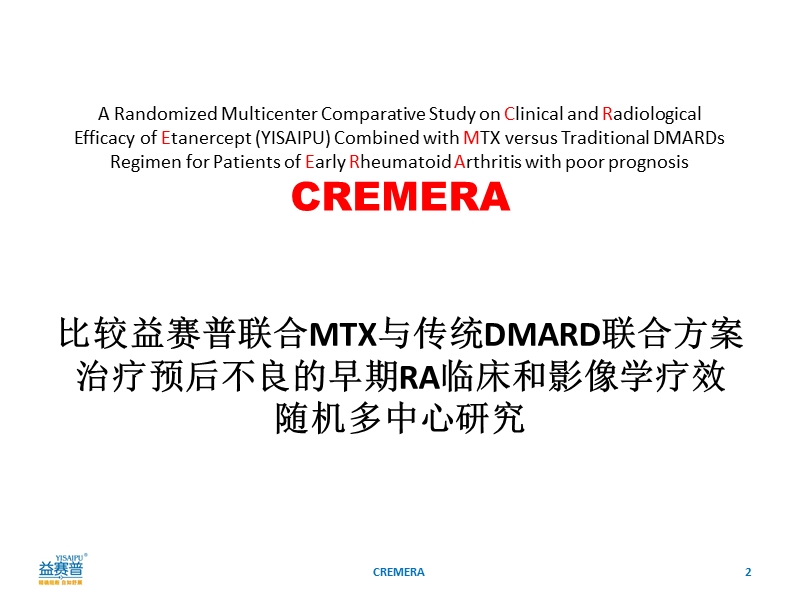 cremera研究探讨era的治疗.ppt_第2页