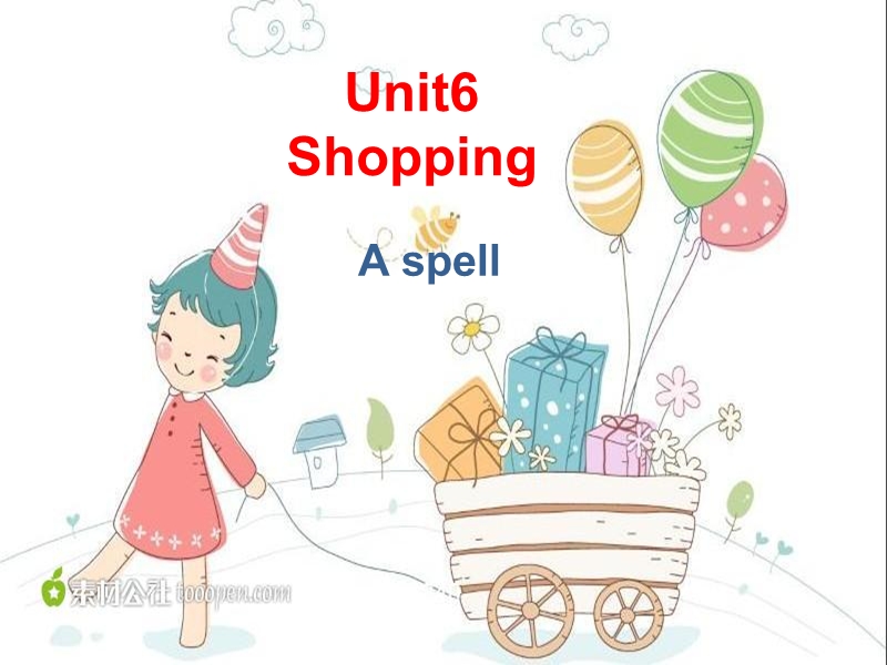 2016人教pep版英语四年级下·unit6_shopping_parta let's spell课件.ppt_第1页