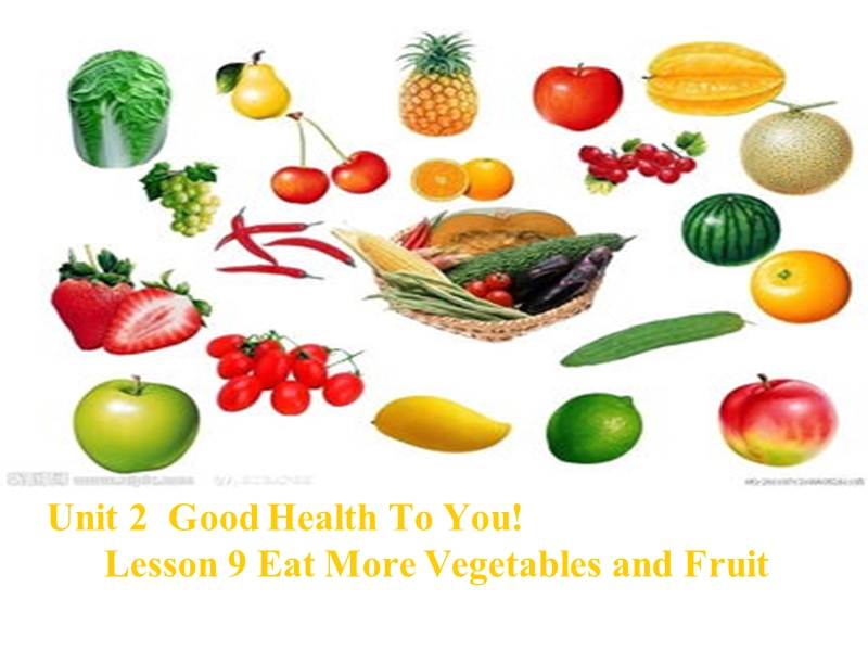 2016春冀教版（三起）六年级下册lesson 9《eat more vegetables and fruit》ppt课件4.ppt_第3页