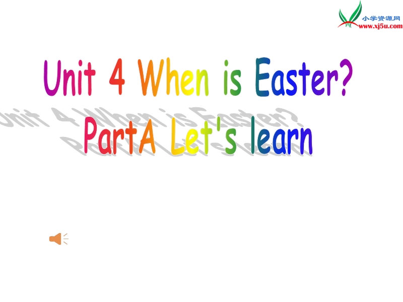 2017春人教pep版英语五年级下册unit 4《when is easter》ppt课件4.ppt_第1页