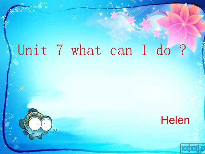 2016秋湘少版小学英语六年级上册unit 7《what can i do》ppt课件1.ppt_第1页