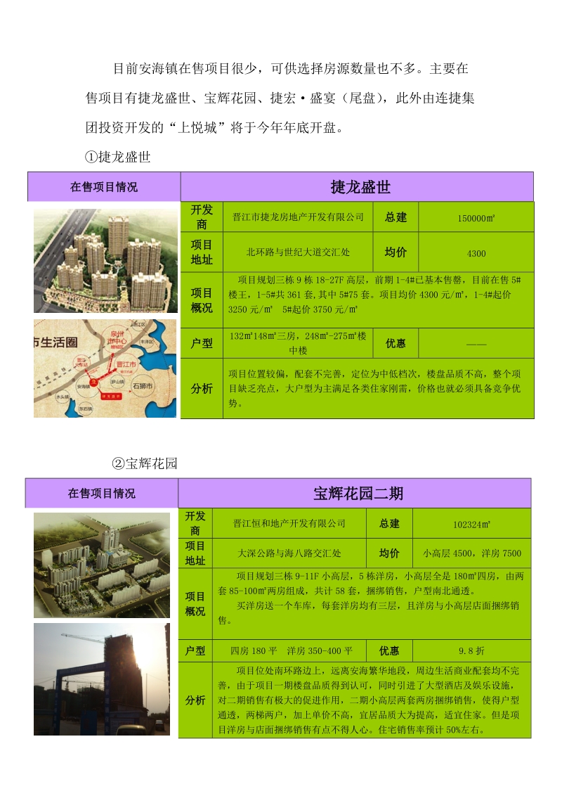 2012年福建省安海镇市场调研报告.doc_第3页