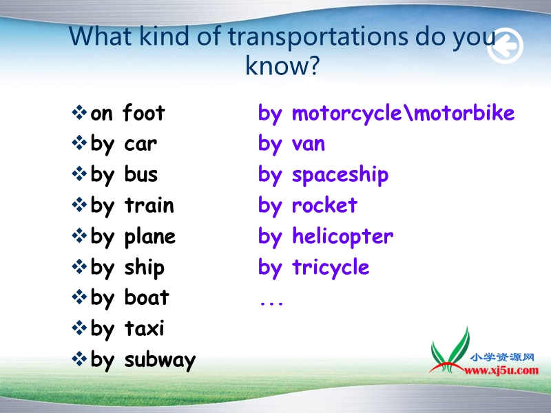 unit2 ways to go to school第一课时.ppt_第2页