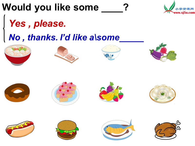 2016春冀教版（三起）五年级下册lesson 4《who is hungry》ppt课件3.ppt_第3页