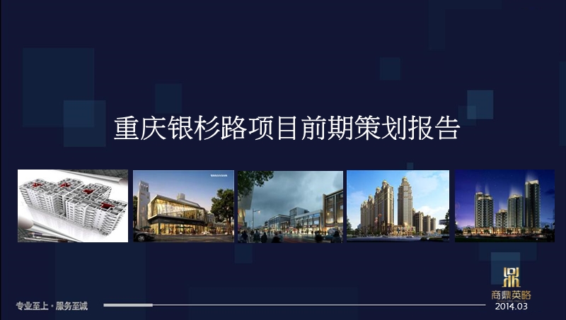 2014重庆银杉路项目前期策划报告.ppt_第1页