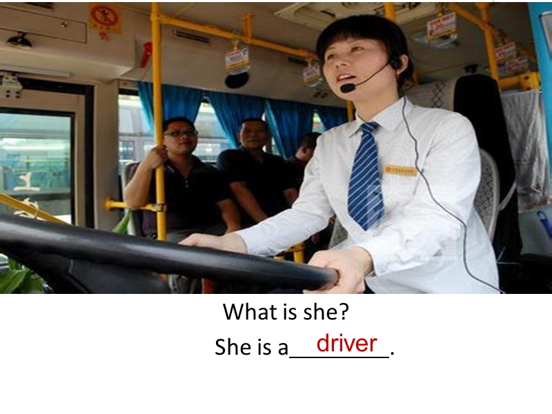 2016春外研版（一起）五年级下册module 1 unit 1《she was a driver before》ppt课件6.ppt_第3页