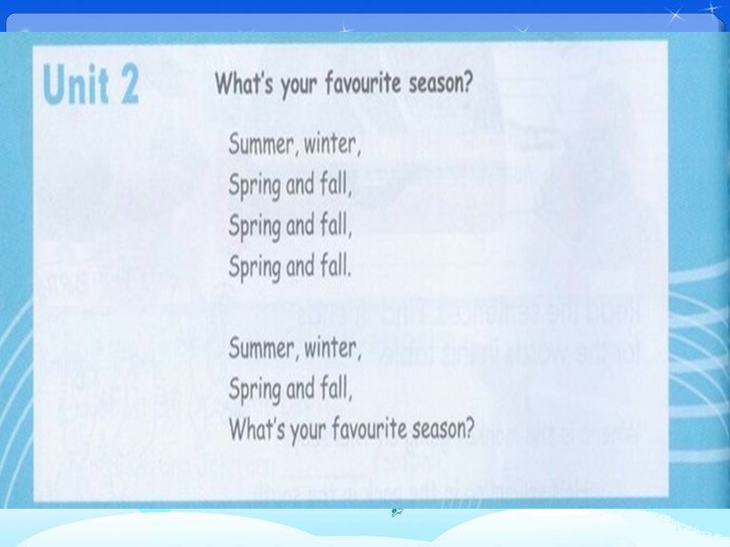 2016年新版pep小学英语五年级下册：unit2 my favourite season b read and write 课件.ppt_第2页