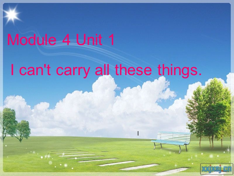 2016春外研版（一起）六年级下册module 4 unit 1《i can’t carry all these things》ppt课件3.ppt_第1页