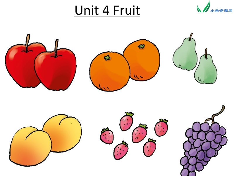 2016春三年级英语下册 unit 4《fruit》课件3 广东版开心.ppt_第1页