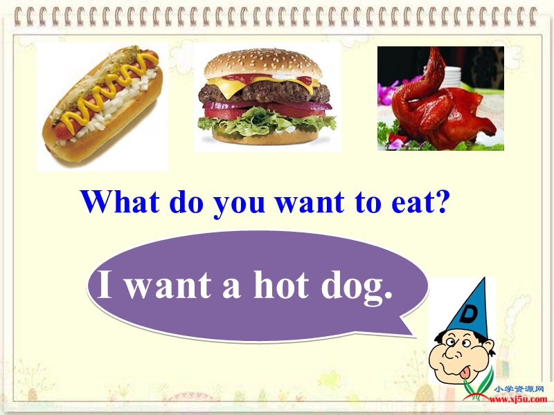 2016年春小学英语六年级下册：module1 unit 2 what do you want to eat？课件 外研版.ppt_第3页