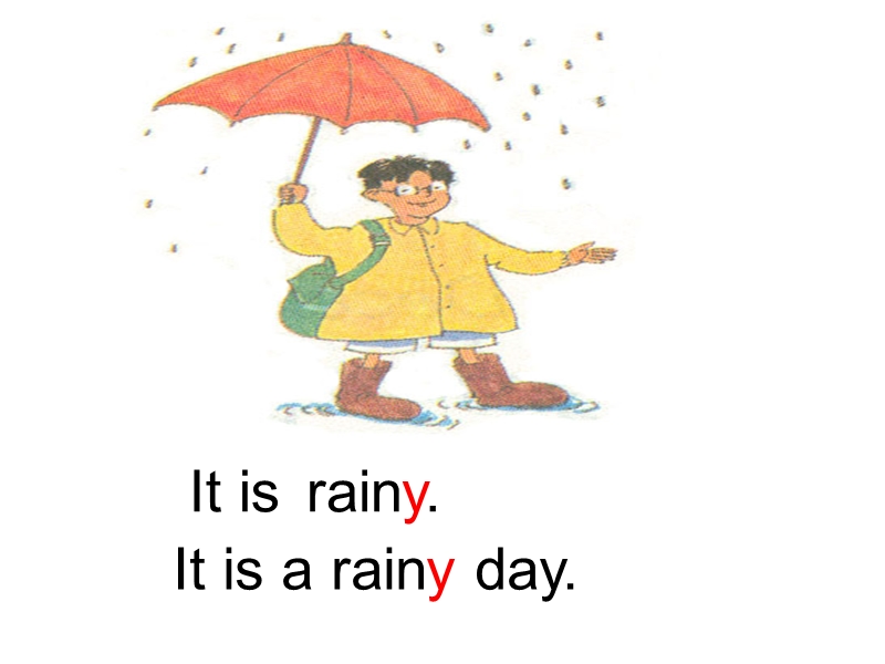 2016秋人教精通版英语四年级上册课件：unit 4《how’s the weather today》（lesson 19）1.ppt_第3页