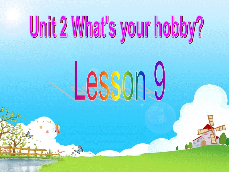 2016秋人教精通版英语六年级上册课件：unit 2《what’s your hobby》（lesson 9）1.ppt_第1页