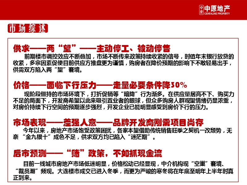 【中原出品】2011年10月大连房地产市场盘点2011.11.08 2011-94页.pptx_第3页