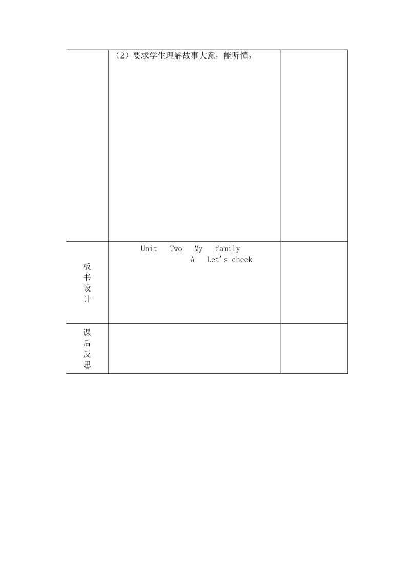 三年级下英语教案unit+++two第6课时人教(pep).docx_第2页