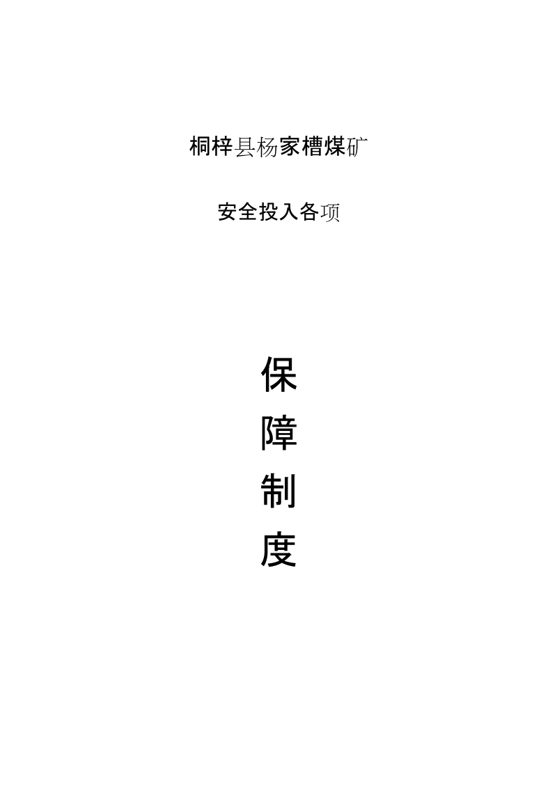 安全投入保障制度及提取标准.doc_第1页