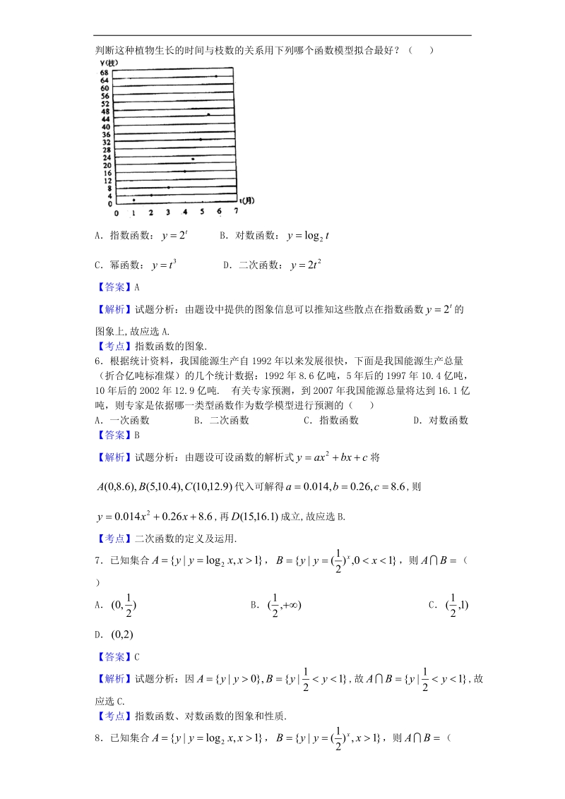 2017年河北省武邑中学高三上学期周考数学（文）试题（解析版）.doc_第2页