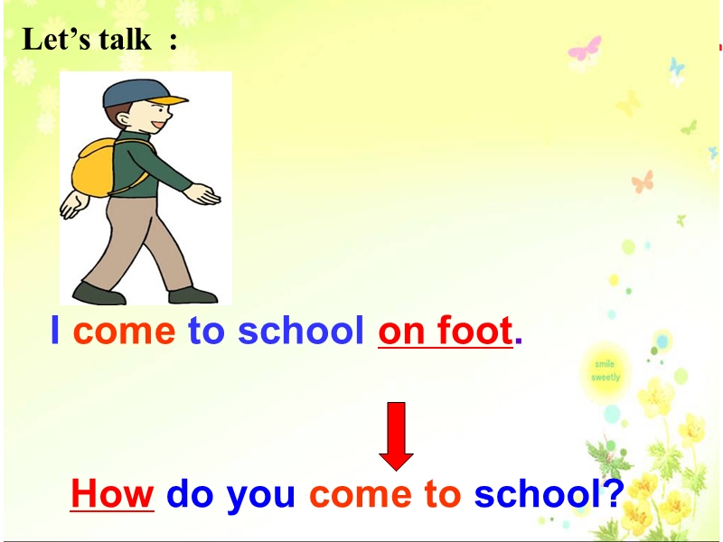 牛津译林版五年级英语下册unit 2《how do you come to school》ppt课件1.ppt_第3页