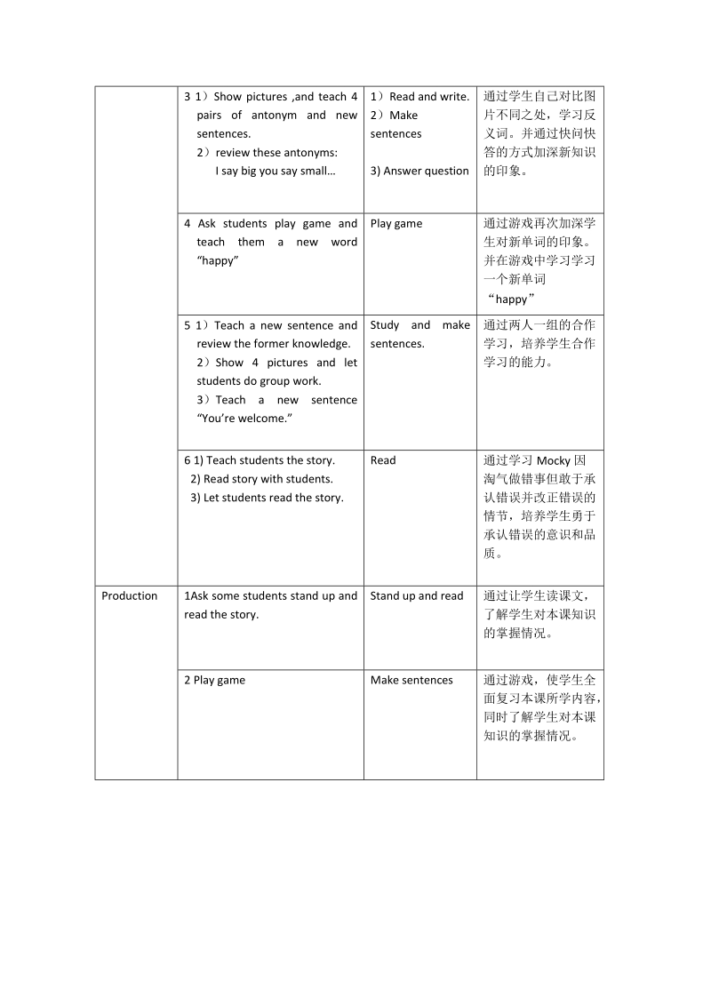 北师大版(一起) 三年级下册英语 unit 8 big bird 教案.doc_第2页