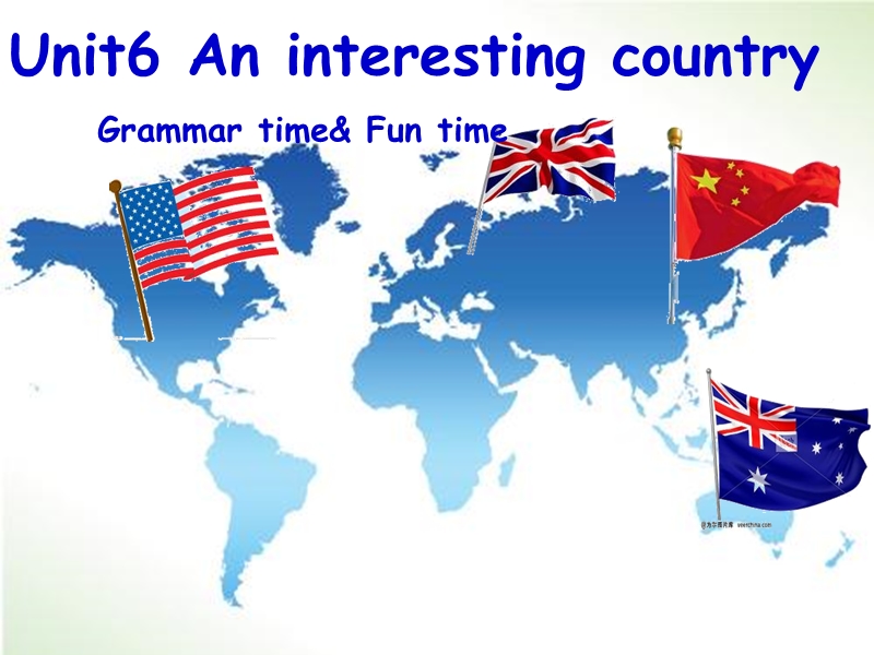 （苏教译林版）英语六年级下册unit 6 an interesting country grammar time and fun time.ppt_第1页