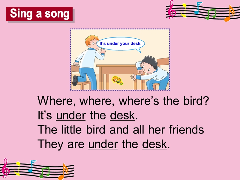 苏教译林版三年级下册英语课件 unit4 where is the bird？ 5.ppt_第2页