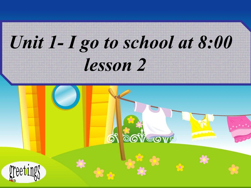 六年级上册英语课件-unit 1 i go to school at 8：00 lesson 2-1人教精通.ppt_第1页