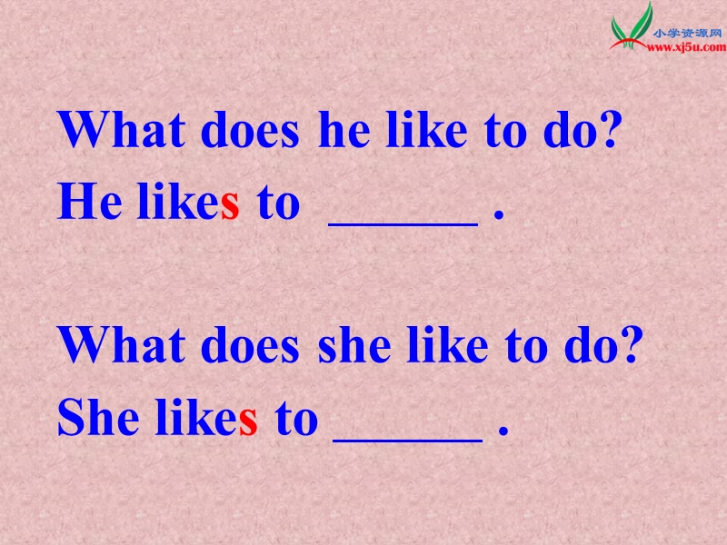 （冀教版）英语四年级下册课件unit 3lesson17 what do you like to do（2）.ppt_第2页