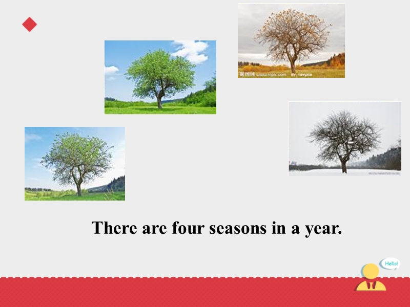 六年级上英语课件精通六年级上册unit6+there+are+four+seasons+in+a+year.le人教精通版.ppt_第2页