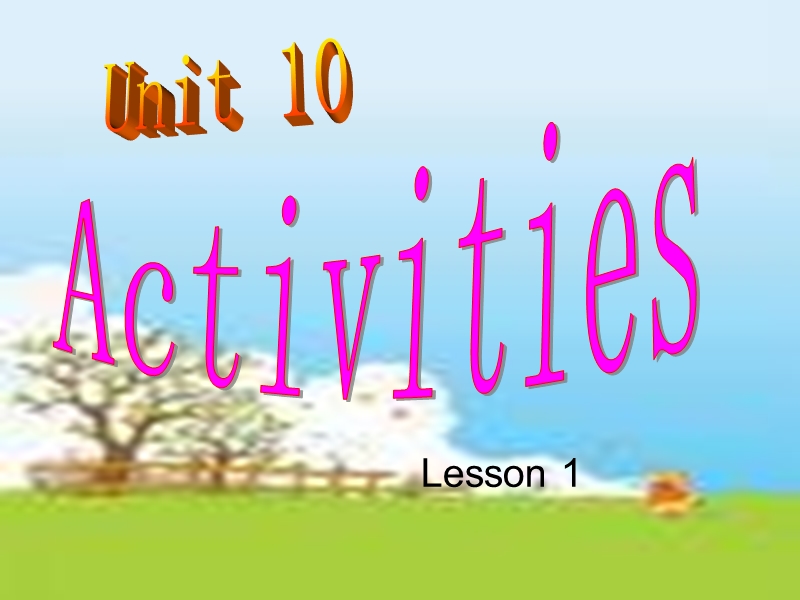 北师大版(三年级起点)五年级下册unit 10 activities lesson 1 课件.ppt_第1页