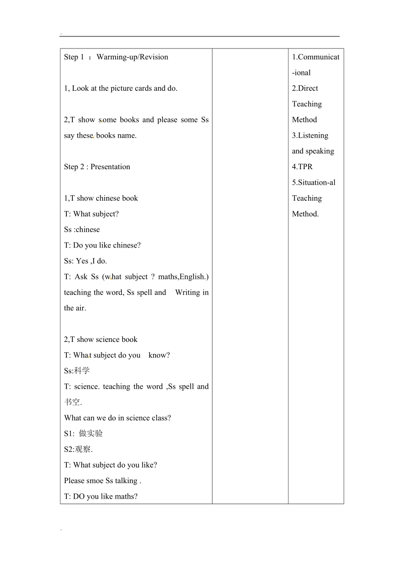 四年级下册英语教案-unit 3  lessson16人教精通.doc_第2页