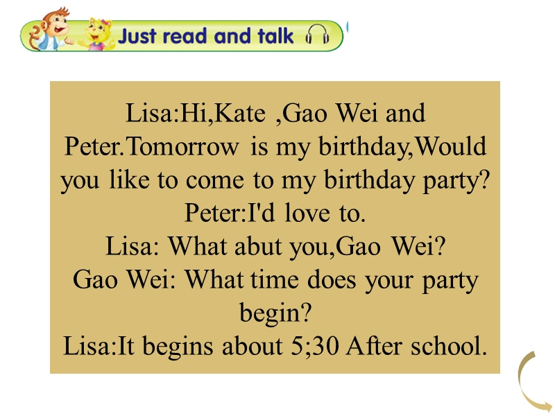 六年级上册英语课件-unit 3 would you like to come to my birthday party lesson 13-1人教精通.ppt_第2页