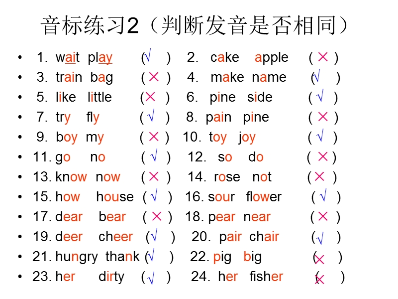 六年级下英语综合试卷小学英语音标练习题课件人教（pep）.ppt_第2页