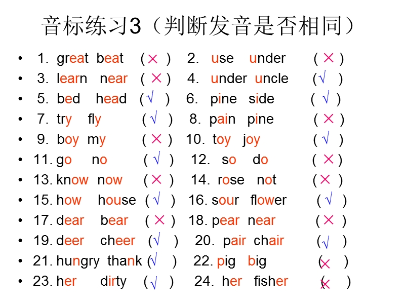 六年级下英语综合试卷小学英语音标练习题课件人教（pep）.ppt_第3页