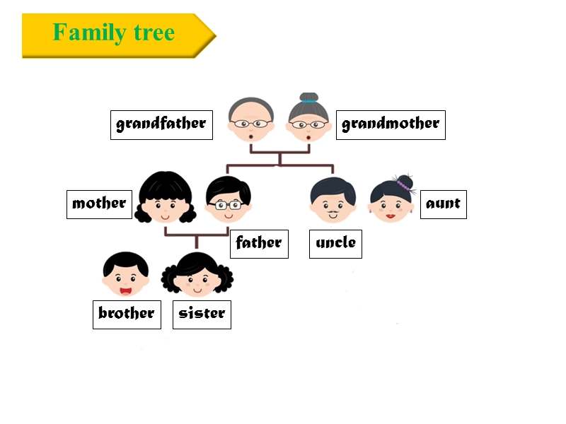 北师大版(一起) 二年级上册英语课件 unit 4 my family 课件 (3).ppt_第3页