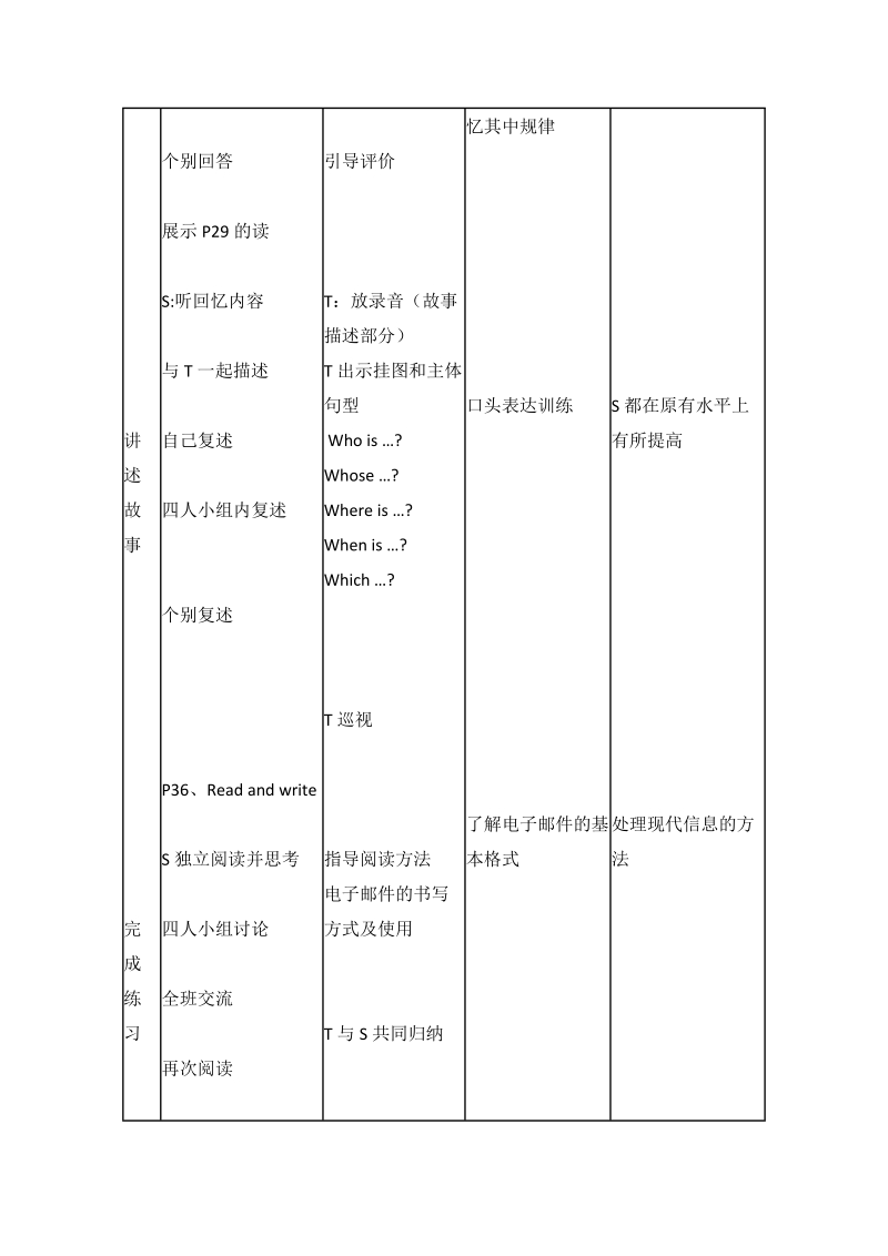 北师大版(一起) 五年级下册英语 教案 unit9 第六课时.doc_第2页