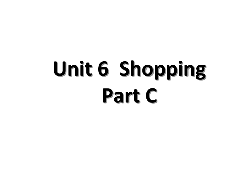 四年级下英语课件unit+6+shopping+part+c+课件2人教(pep).pptx_第1页