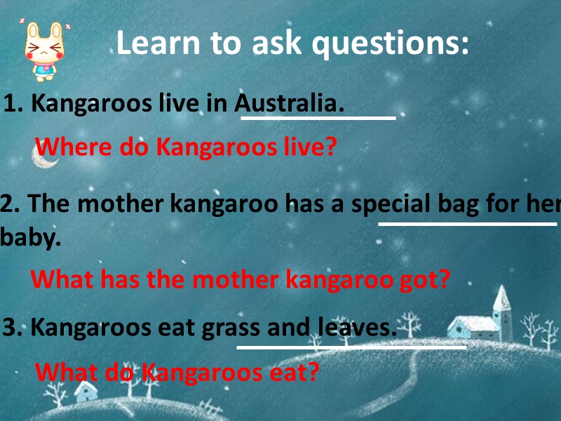 四年级下册英语课件-kangaroos live in australia（2）外研版（一起）.ppt_第2页