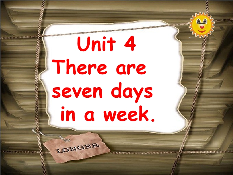 四年级下册英语课件-unit 4 there are seven days in a week lesson 23-2人教精通.ppt_第1页