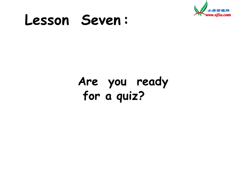 （冀教版）2016春六年级英语下册 unit 1 lesson7 are you ready for a quiz课件.ppt_第1页