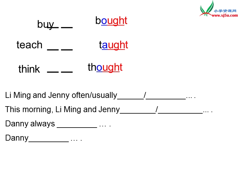 （冀教版）英语六年级下册课件unit 1lesson 4 did you have fun.ppt_第2页